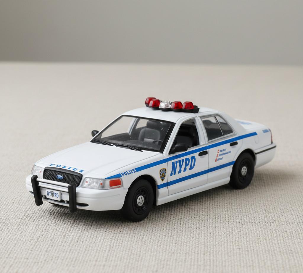 Nypd 1.24 Toy Police Car - Etsy