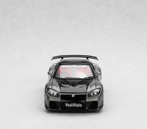 Mazda RX-7 Veilside 1/64 Fortune Grey Model Toy Car - Etsy