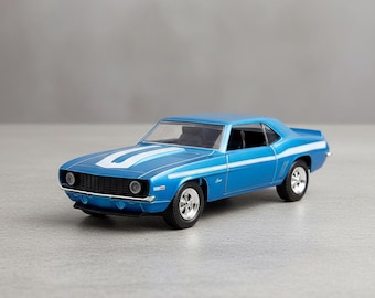 1969 Camaro Z28 Diecast 1:18 Ertl Collectibles Orange With White