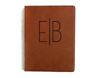 Engraved Leather Portfolio, Personalized Portfolio, Personalized Journal, Business Portfolio, Groomsmen Gift, Graduation Gifts, Notepad