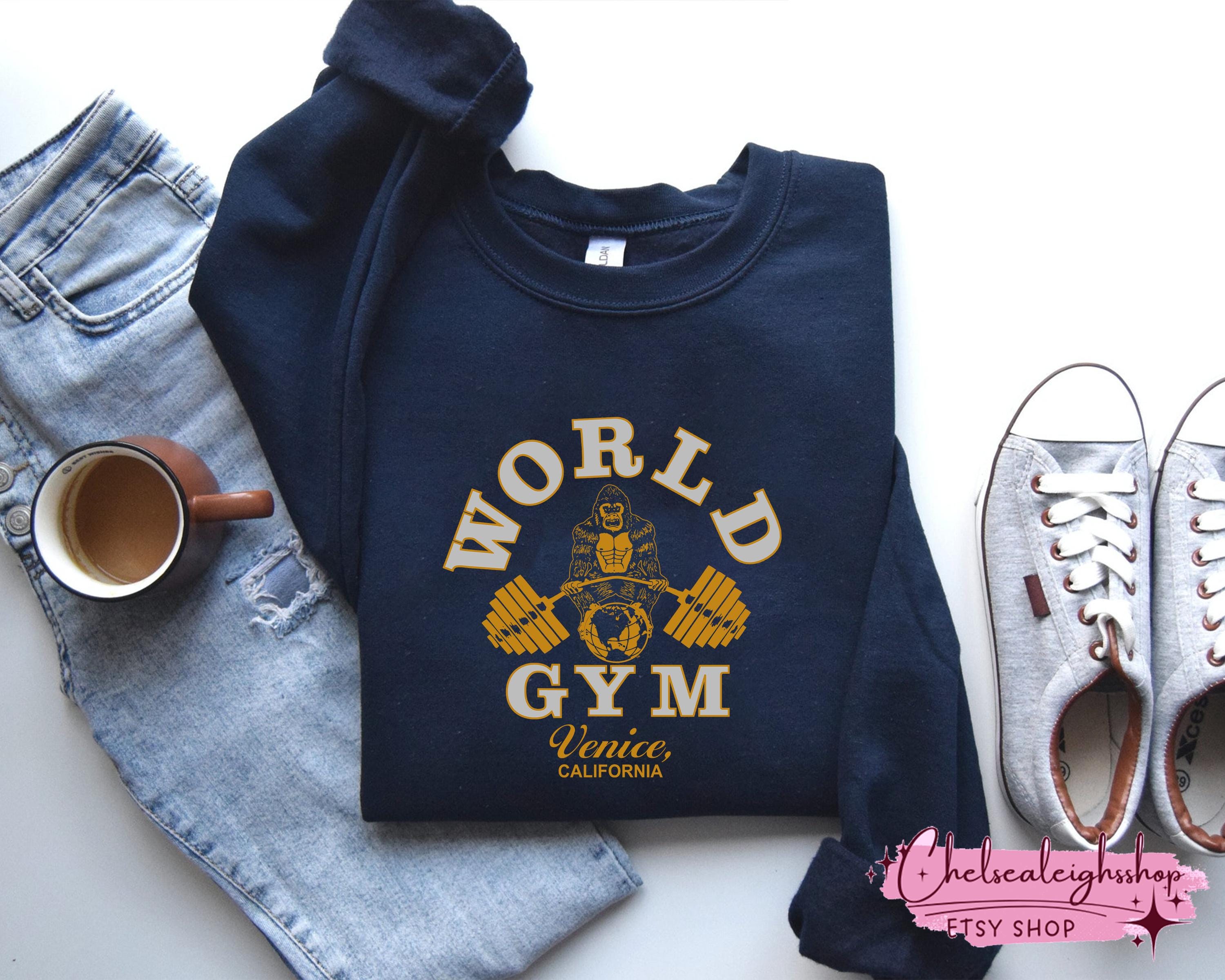 World gym t shirt - Etsy 日本