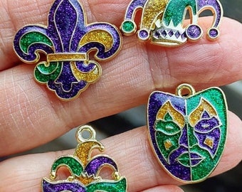 Mardi Gras Charm Pendant Collection - C4285