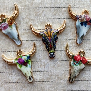 Bull Skull Charm Collection - C3995