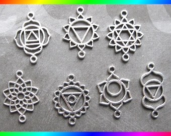 Chakra Charm Connector Collection - C2864