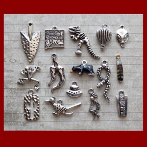 New Mexico Charm Collection in Silver Tone - C3817