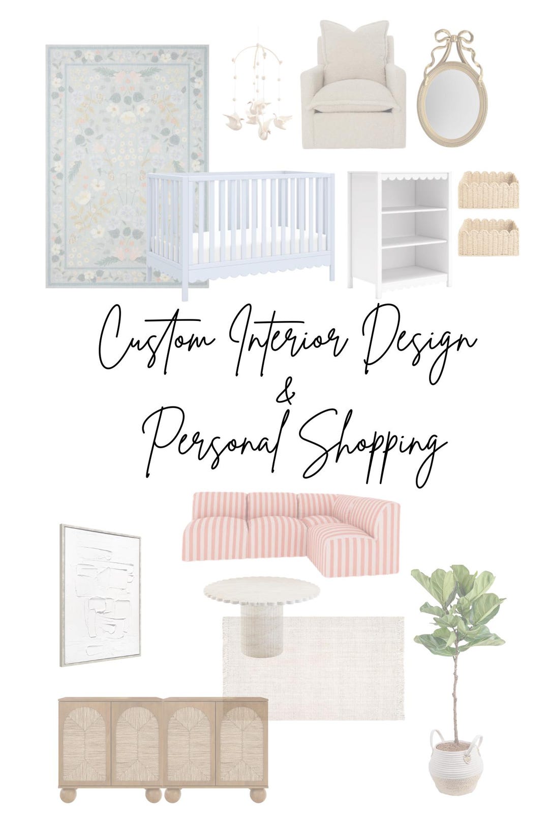 Custom Interior Design Mood Board & Personal Shopping – Any Room ...