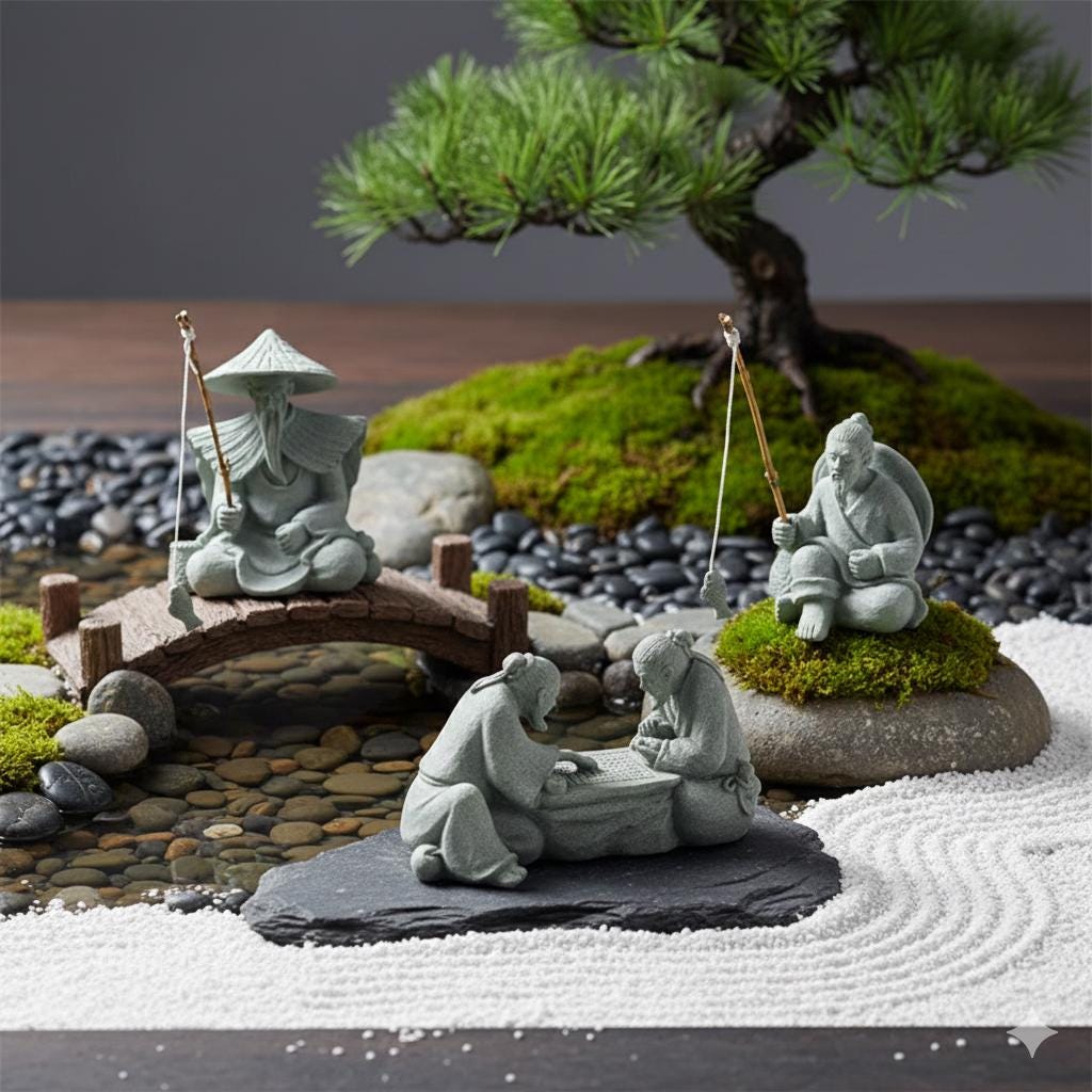 Fisherman statue - Etsy 日本