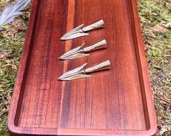 Bronze Roman Barbed Arrowheads Set