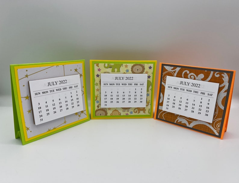 2022-2023-stand-up-mini-tear-off-calendar-various-options-etsy