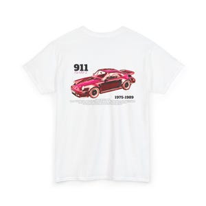 Porsche 911 T Shirt – Classic Car Enthusiast Tee | Vintage Racing Graphic Shirt | Gift for Car Lovers, Motorsport & Porsche Fans