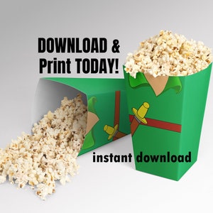Instant Download  Peter Pan  Printable Treat Box