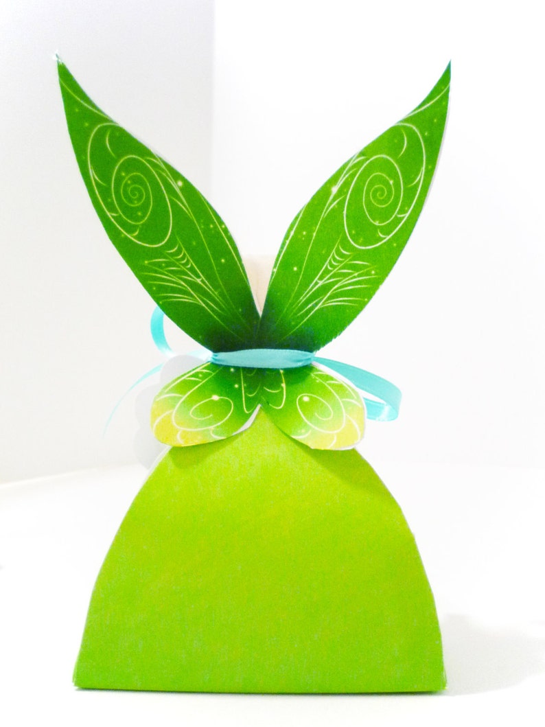Tinkerbell Pixie Printable Party Treat Box - Etsy