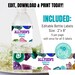 EDITABLE Geology Bottle Water Labels, Rock Hunt Mining Birthday, Rock ...