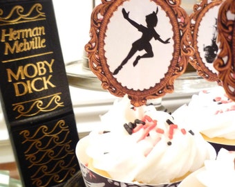 Printable Peter Pan Cupcake Toppers and Wrappers
