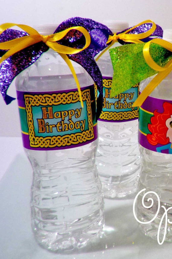 PRINTABLE Digital ... DIY Party Download Instant Princess Brave