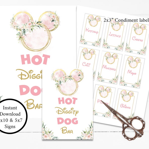 Hot Dog Bar - Etsy