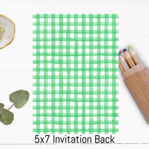 Un dolce bebè sta per arrivare! Invito per baby shower a tema anguria, neutro rispetto al genere, download immediato, modello modificabile. immagine 2