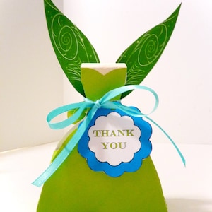 Tinkerbell Pixie Printable Party Treat Box