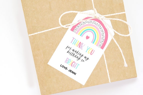 EDITABLE Rainbow Party Favor Tags Rainbow Birthday Rainbow Party Classic Rainbow  Rainbow Party Favors INSTANT DOWNLOAD -  Finland