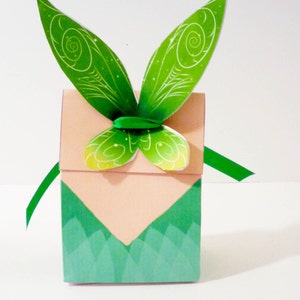 Tinkerbell Pixie Fairy Printable Party Treat Box image 3