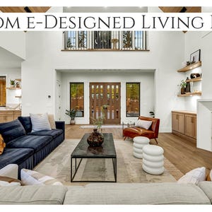 Interior Design| Custom E-Design| Virtual Interior Design