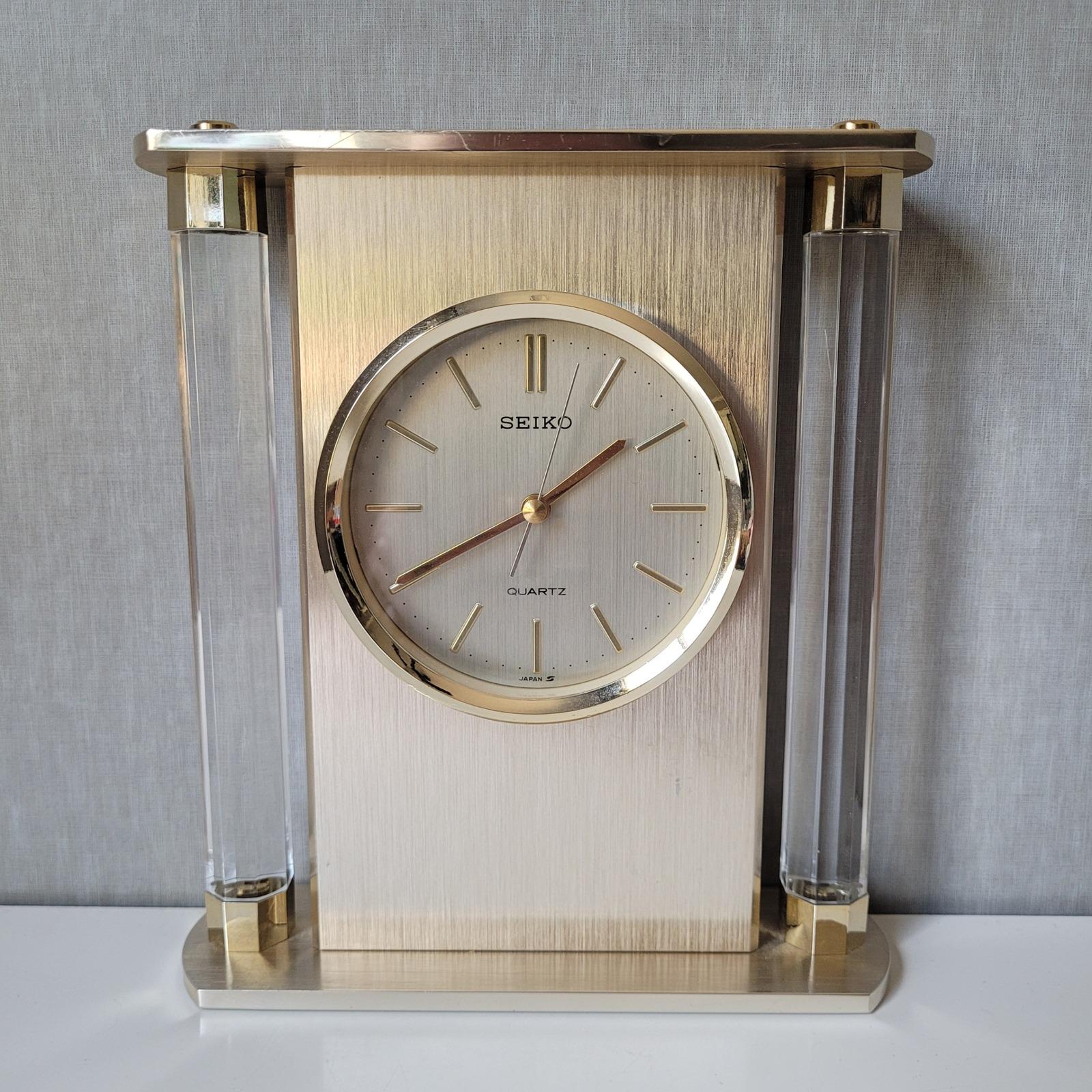 Vintage Seiko Desk Clock - Etsy