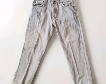 Jeansy Vintage Wrangler Rugged Wear 36x30 Wyprodukowano w USA Khaki Tan Stone