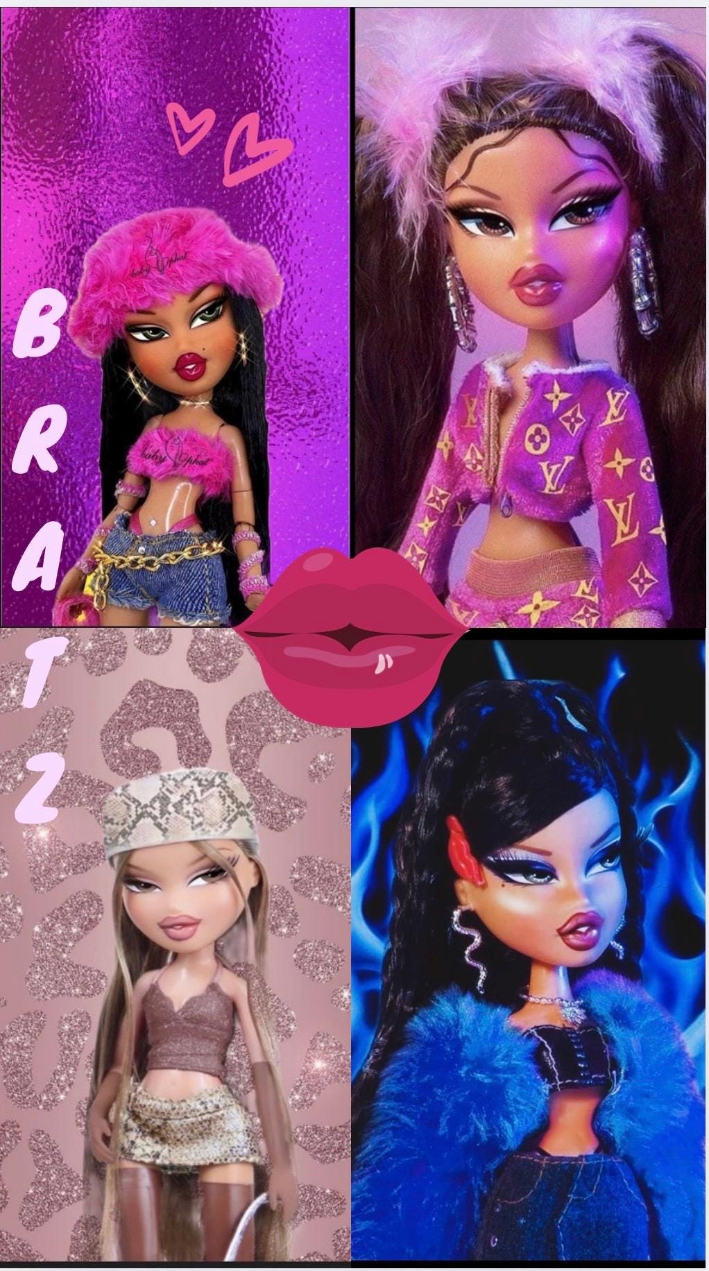 Purple Bratz Winter Ball Beauty Cloe Doll Bratz Winter Ball Beauty