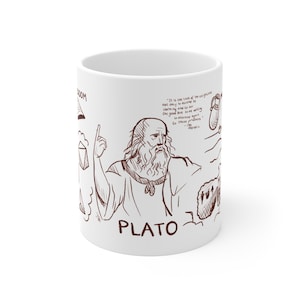 Sip the Forms Coffee Mug (Plato/Philosophy/Thinkers/Classical Philosophy/Ancient Greece)