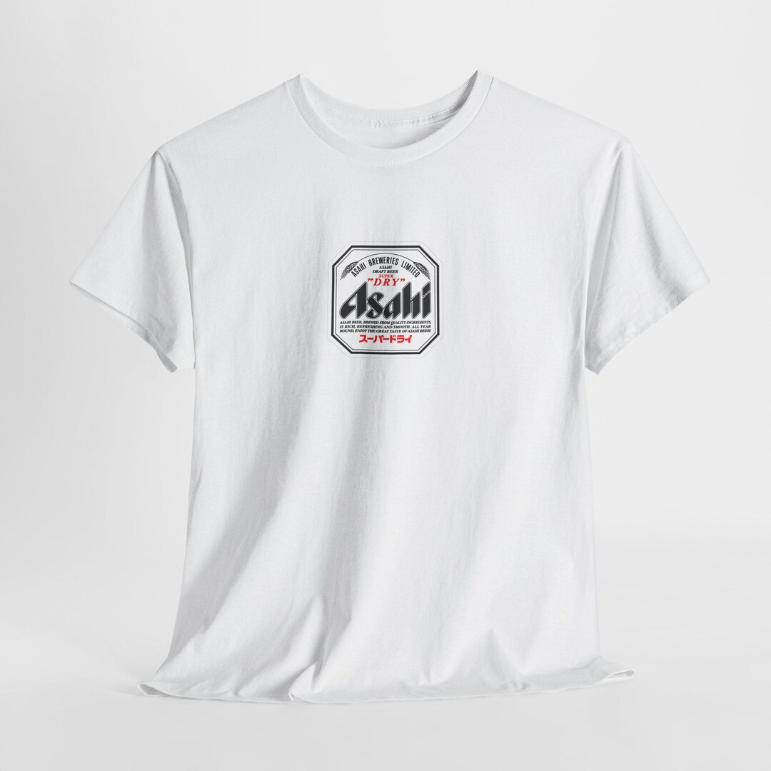 Asahi Beer T-shirt | Quirky Beer Lover Shirt, Funny Tshirt - Etsy