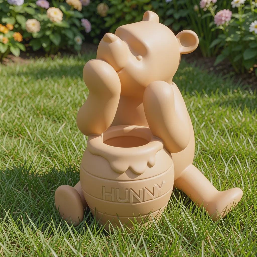 Winnie the pooh garden statue - Etsy 日本