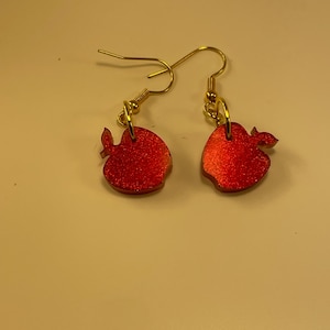 Apple Dangle Earrings