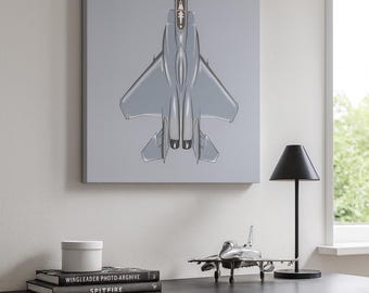 F-15 Eagle Jet Art Print: Mach Loop Aviation Poster (Digital Download A4/A3 JPEG)