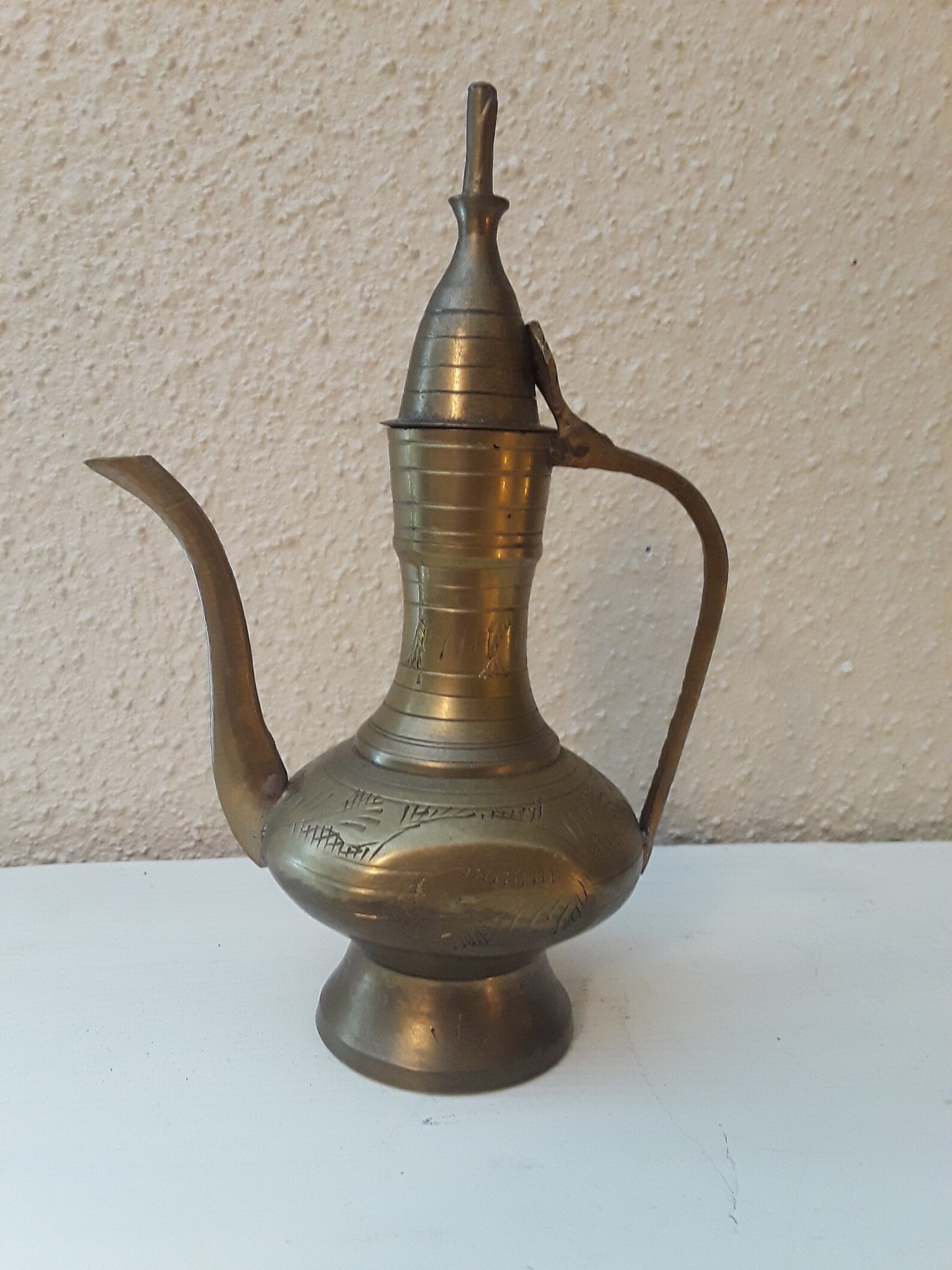Vintage mini Indian brass teapot 5.5 Etsy
