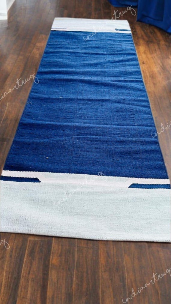 Organic Herbal Cotton Yoga Mat – Ecofriendly, Handwoven, Anti-Slip Exercise & Meditation Mat 2x6 Ft Travel-Friendly