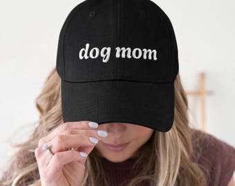 Embroidered Dog Lover Baseball Cap | Dogs Over People | Minimalist Cotton Twill Hat
