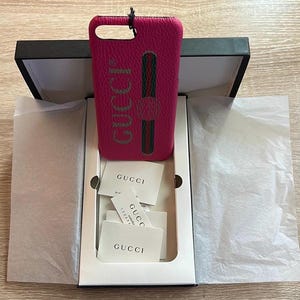 Pink Gucci iPhone Case - Etsy
