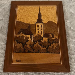 Vintage Marquetry Art Wall Art