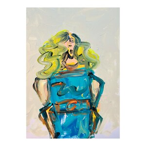 Acryl Portraitmalerei