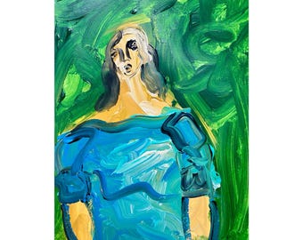 Acryl Portraitmalerei