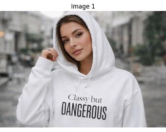 上品だけど危険な雰囲気のレディースパーカー｜ミニマルな美学のスウェットシャツ｜トレンディなストリートウェアパーカー｜彼女へのギフト