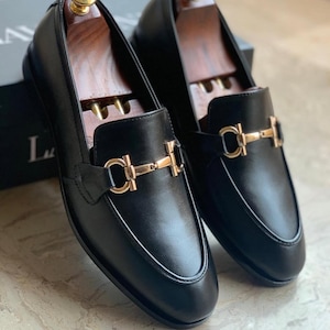 Mens Black and Gold Dress Shoes - Etsy Mens Black and Gold Dress Shoes - Etsy