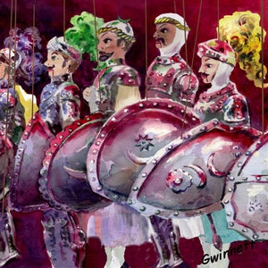 Sicilian Marionettes Print