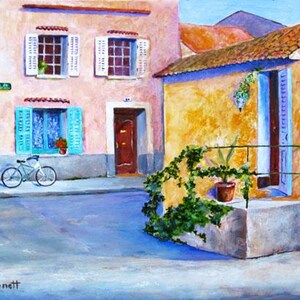 Provence France  Courtyard