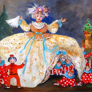 Four Nutcracker  8x10 inches Images