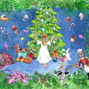 Nutcracker  Tree and Clara