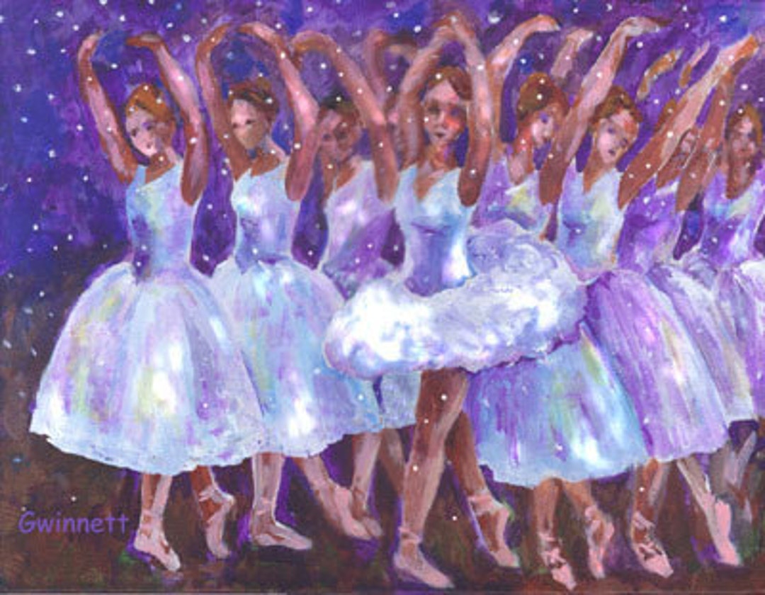 Nutcracker Dance of the Snowflakes Etsy