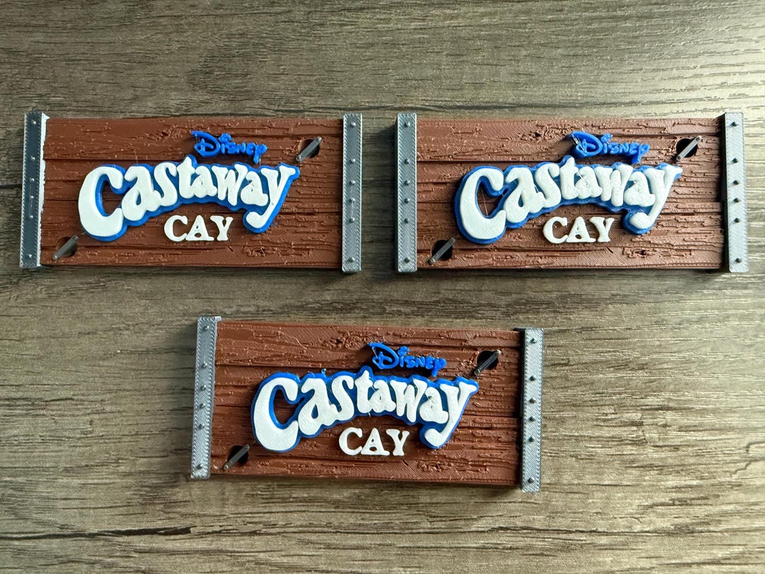 Castaway Cay Sign Magnets (set of 3) - Etsy