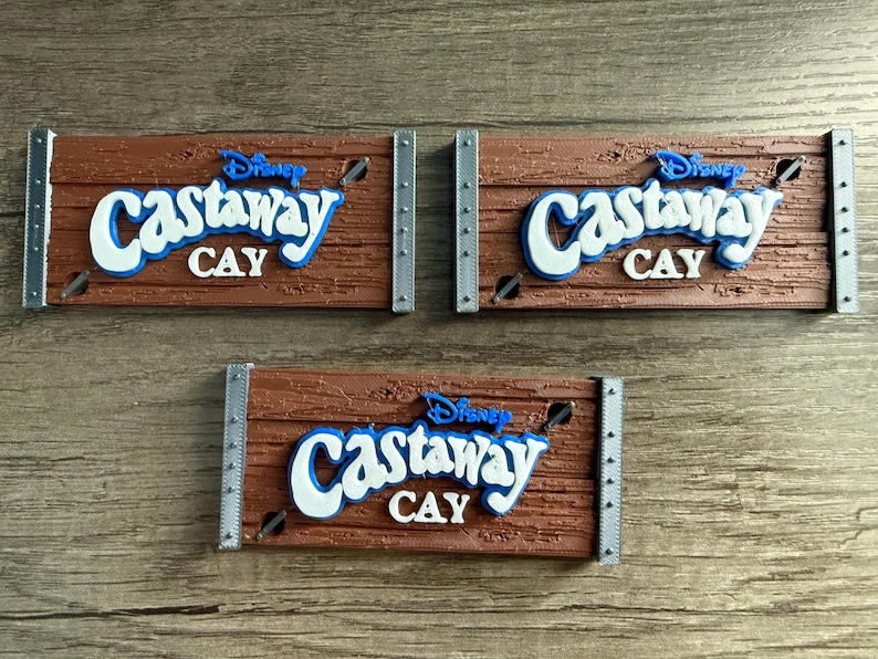Castaway Cay Sign Magnets (set of 3) - Etsy