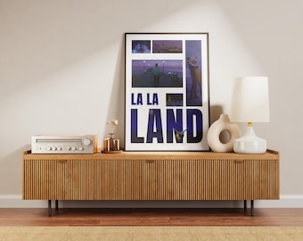 La La Land Movie Poster: Minimalist Jazz Musical Print (Digital Download)